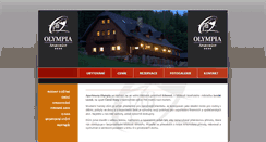 Desktop Screenshot of apartmanyolympia.cz